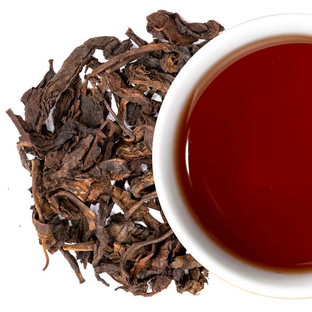 Pu Erh Shu Cha Da Ye año 2002