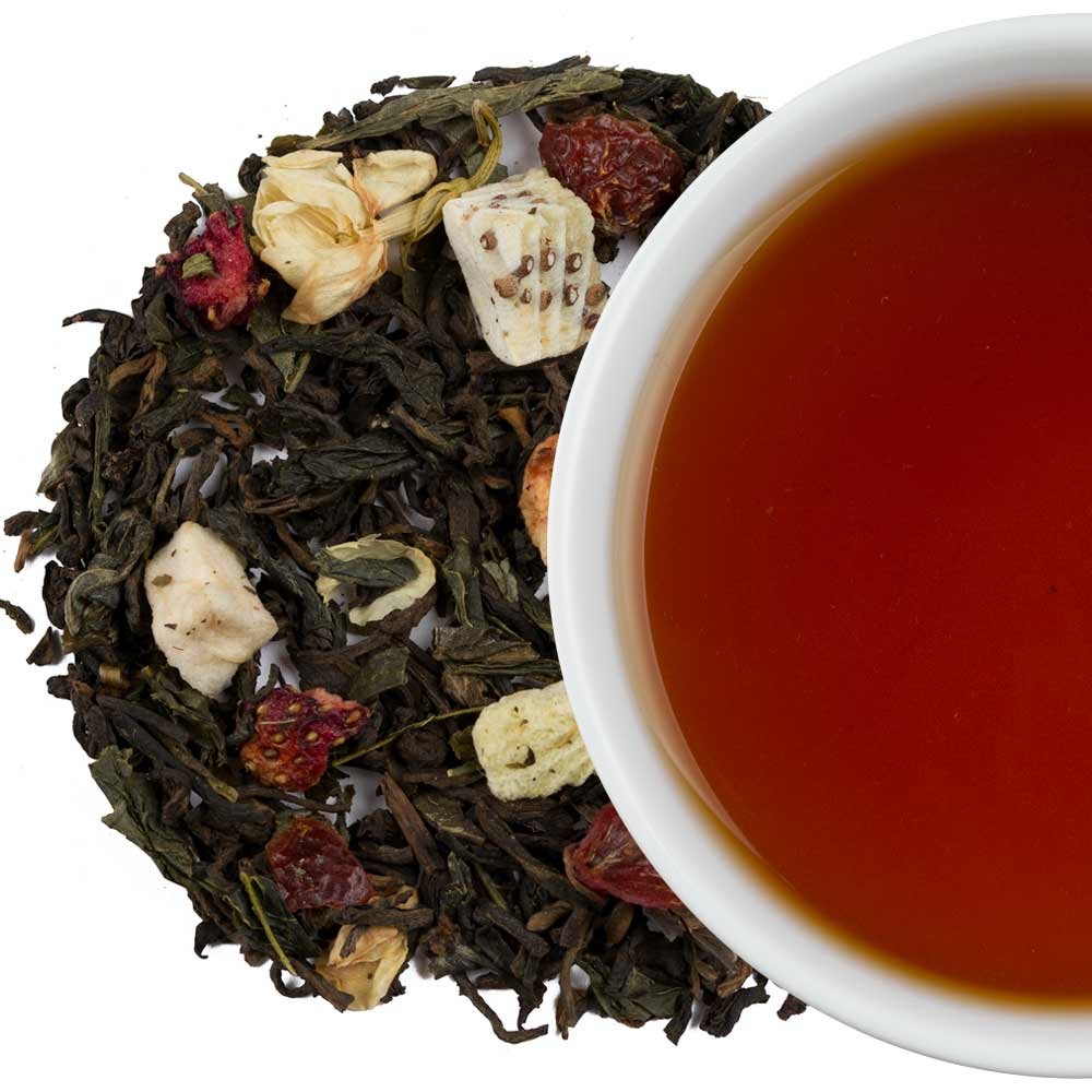 Té Rojo Silueta de Verano